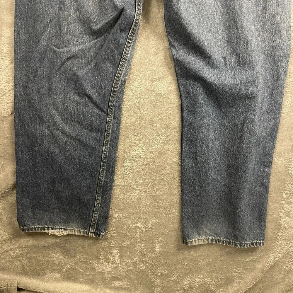 Levi's 505 Men's Regular Fit Jeans Size 42 x‎ 30 Medium Wash Blue Denim 5 Pocket